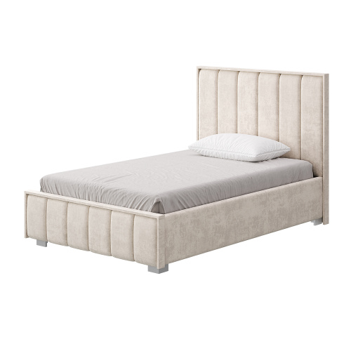 Кровать 1,2 м  Мирабель  КР-06 NEW Миндаль
